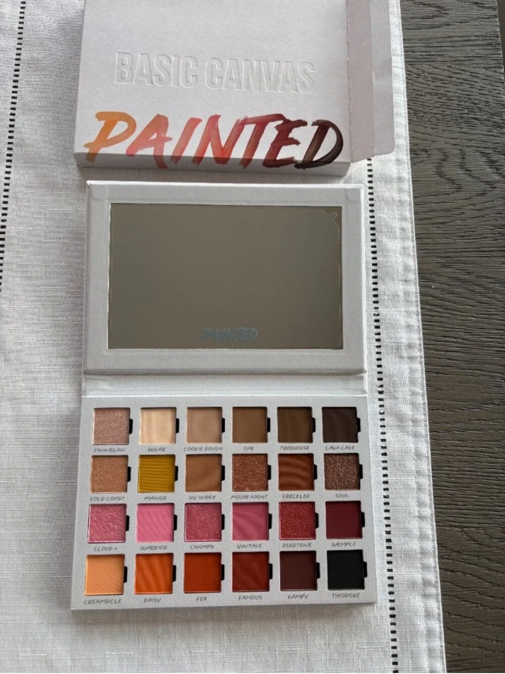 Painted Basic Canvas eyeshadow palette unused